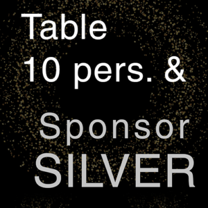 Table 10 personnes & Sponsor "Silver"